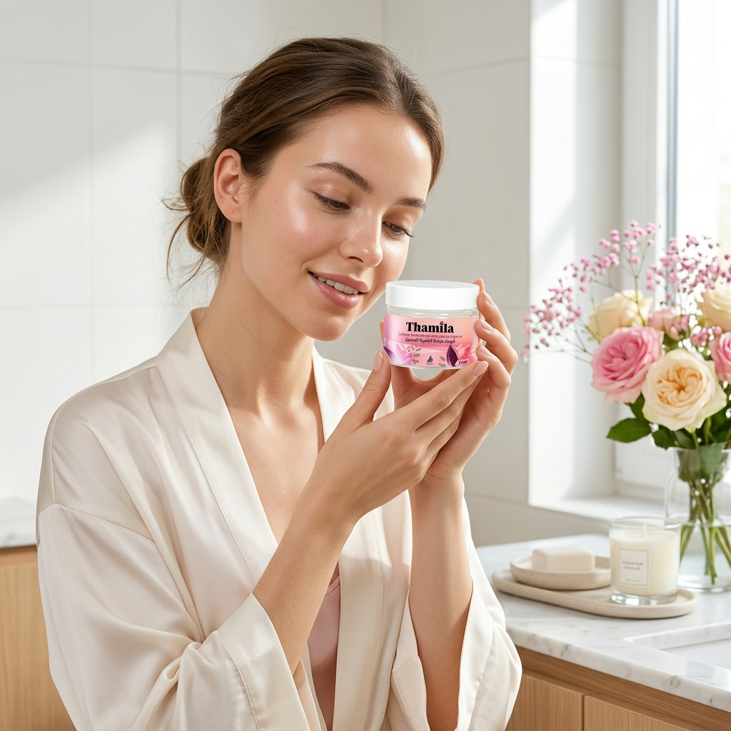 Thamila — Crème hydratante pour peaux grasses